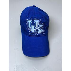 VS PINK x Kentucky Wildcats Rhinestone Cap — Royal Blue